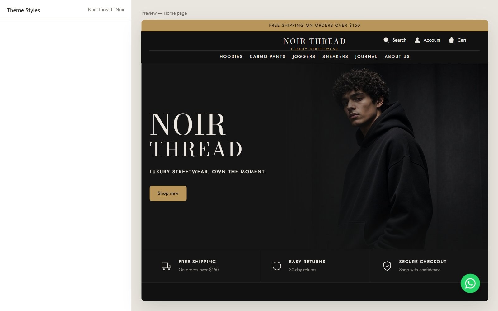 Everything editable in Page Builder