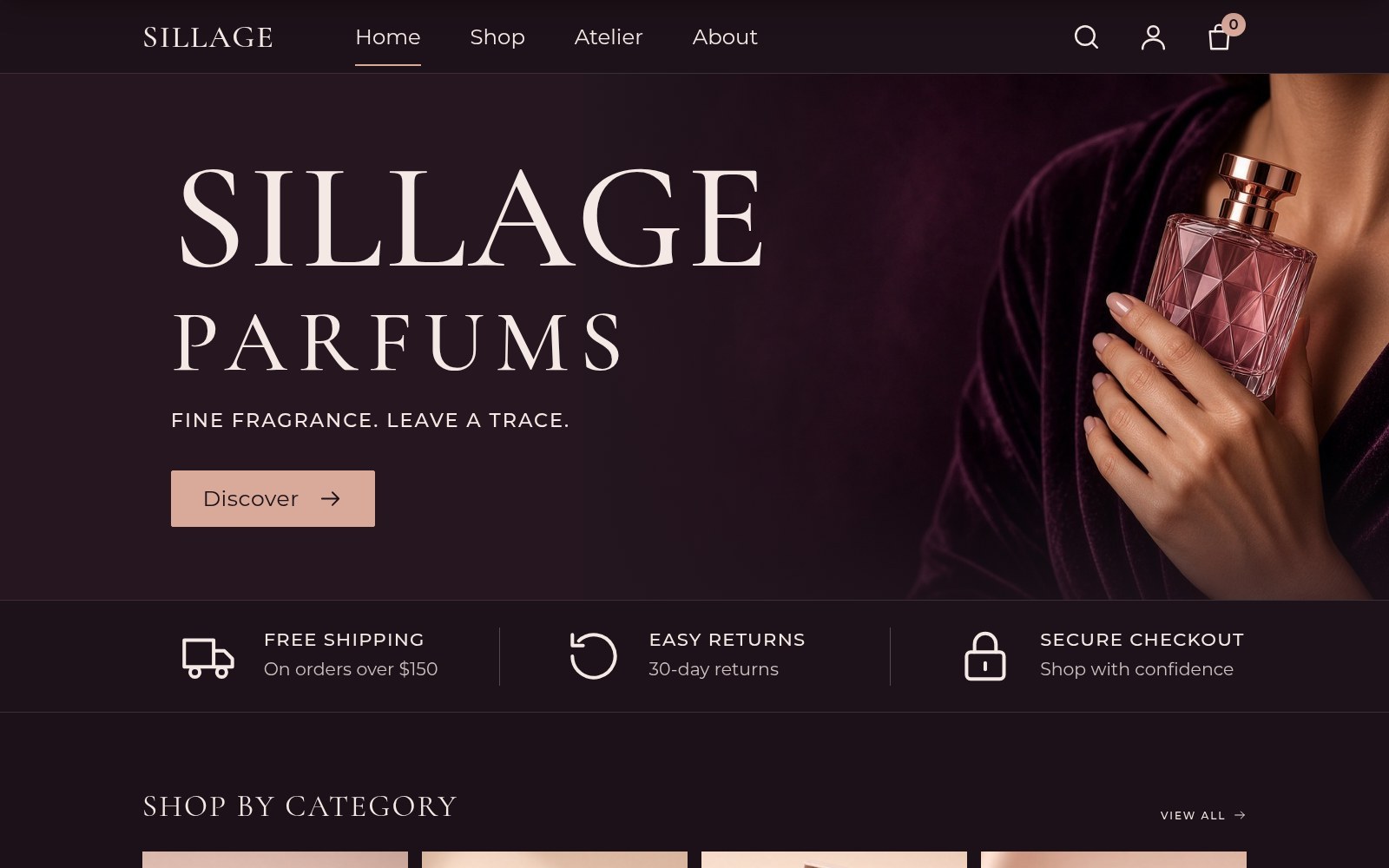 Sillage theme preview