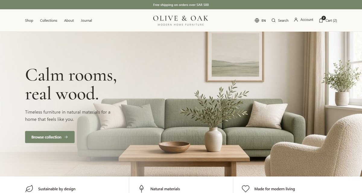 Yamshi: Olive & Oak